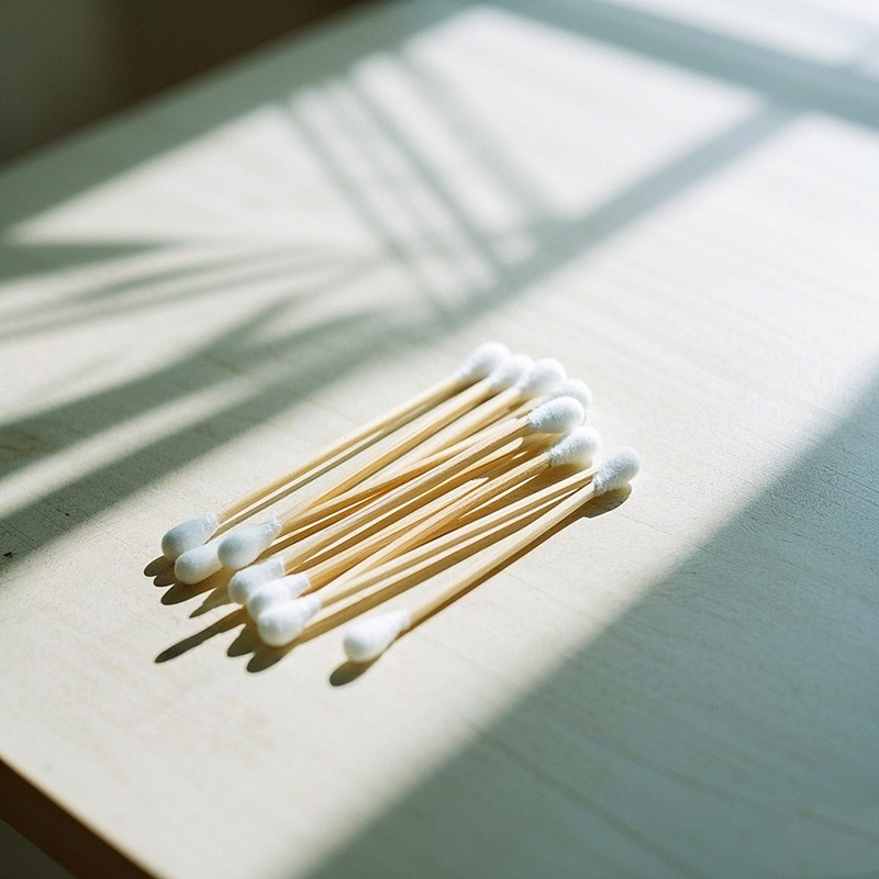 বাঁশ তুলো swabs